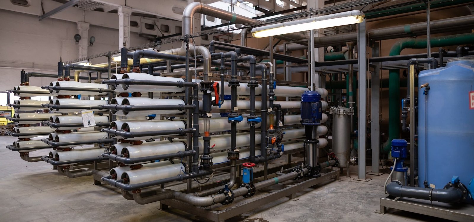 Sistemas Industriais de Filtragem de Água